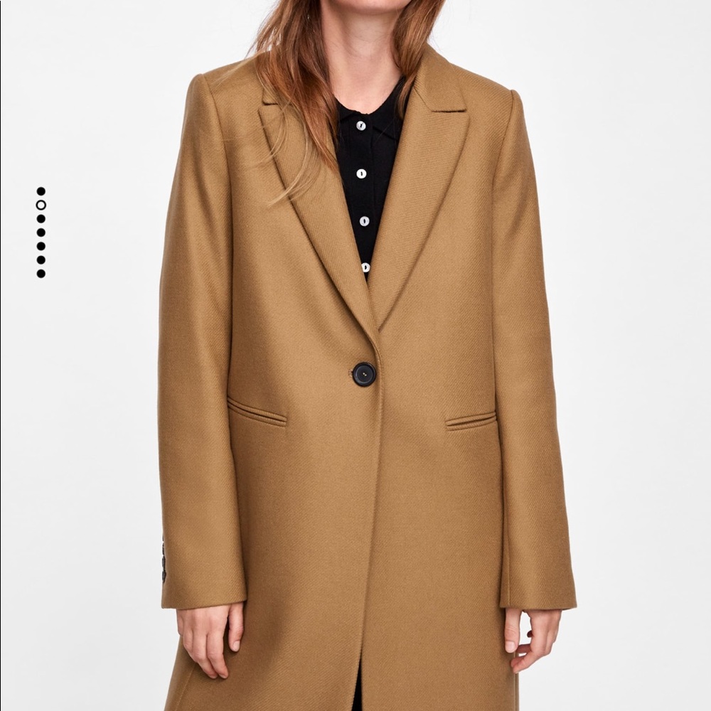 🍁 Zara Woman Wool Coat _🍁 BRAND NEW!
